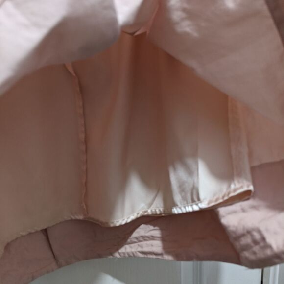 CABI pink pleated a line skirt Dusty rose size 6 @C - Picture 4 of 6